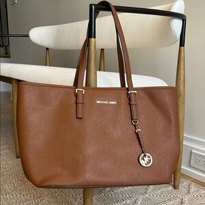 Michael Kors Brown Tote Bag